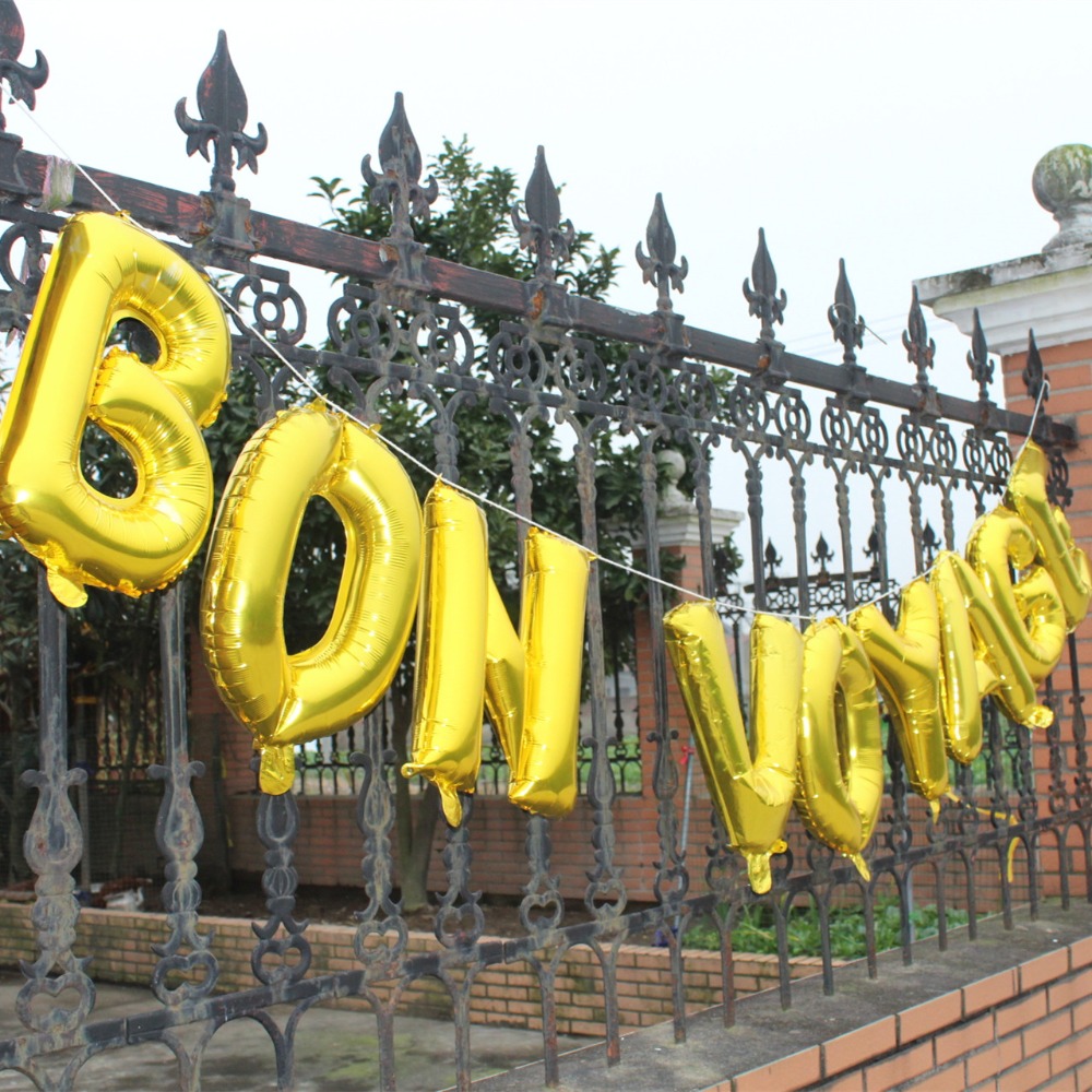Wedding Job - Bon Voyage Balloons Banner nautical party
