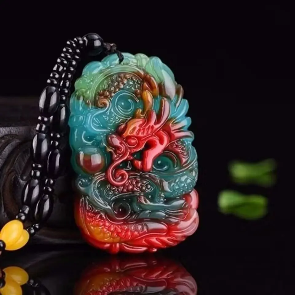 Wedding Yes - Real Jade Dragon Pendant Necklace Pendants