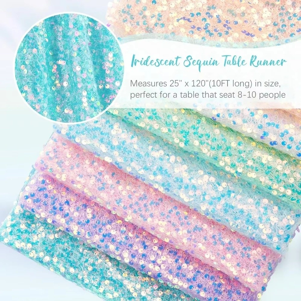 Table Runner Sequin - Decorative Table Runner Sequin Table Runner