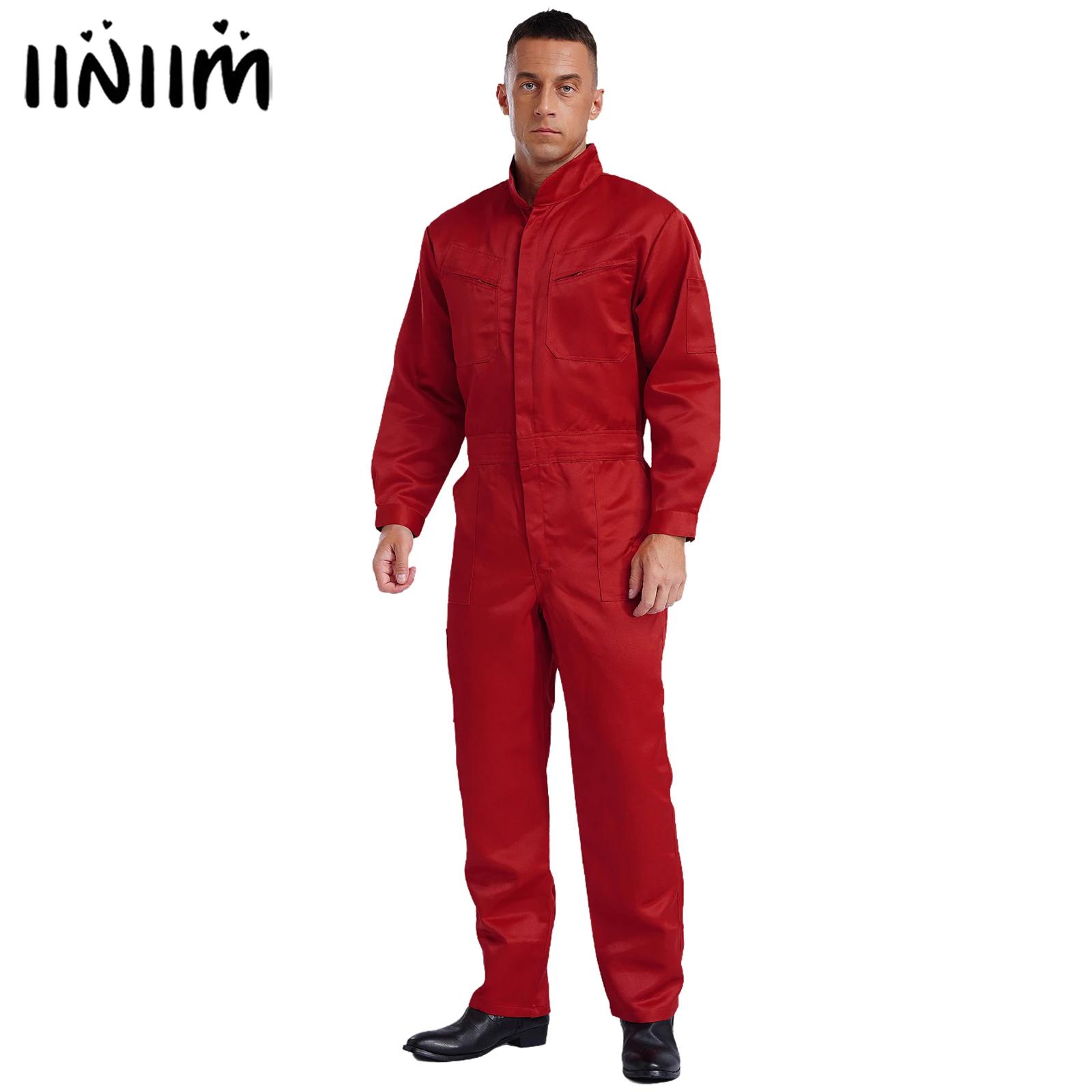 Wedding Job - Mens 100% Cotton Overalls Bodysuit Stand