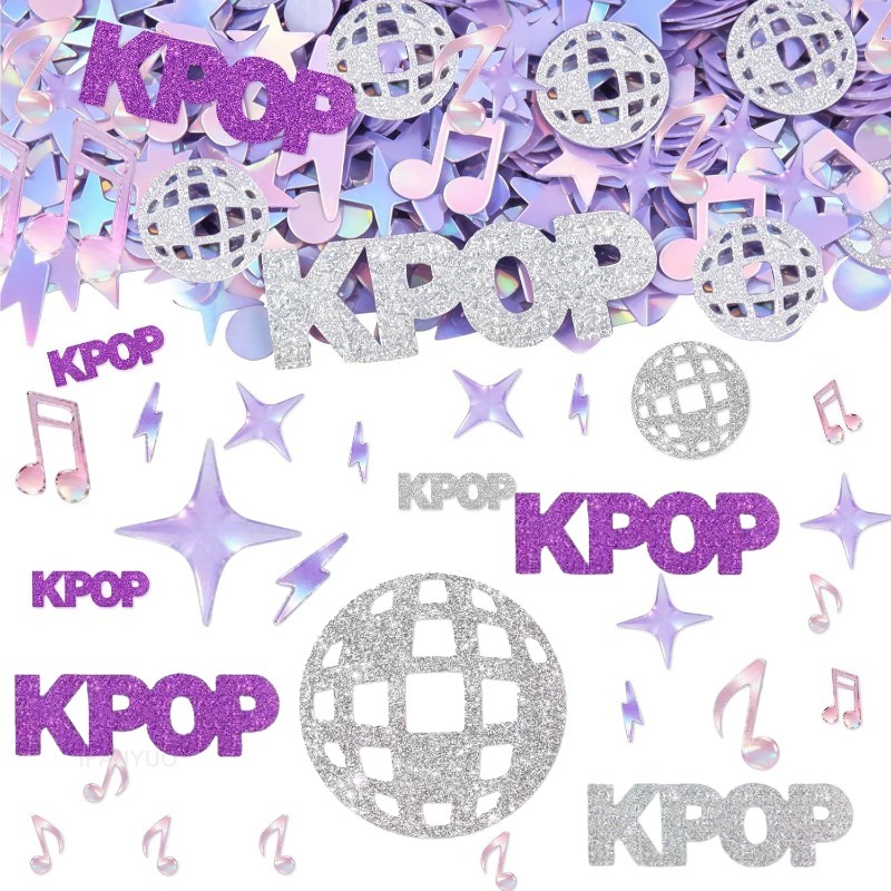 Table Runner Sequin - 500/100Pcs Kpop Disco Ball Laser Confetti