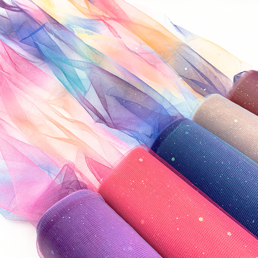 10Yards Rainbow Glitter Tulle  - Table Runner Sequin recension och pris