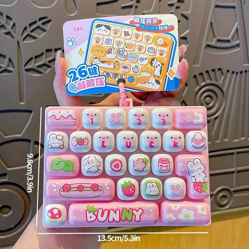 26-Grid Anti-Stress Keyboard K - Wedding Yes recension och pris