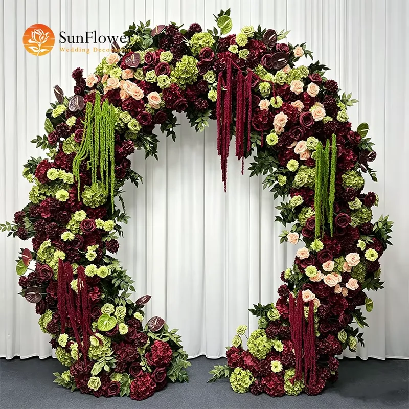 Burgundy Sage Green Trailing T - Wedding Arch Flower recension och pris