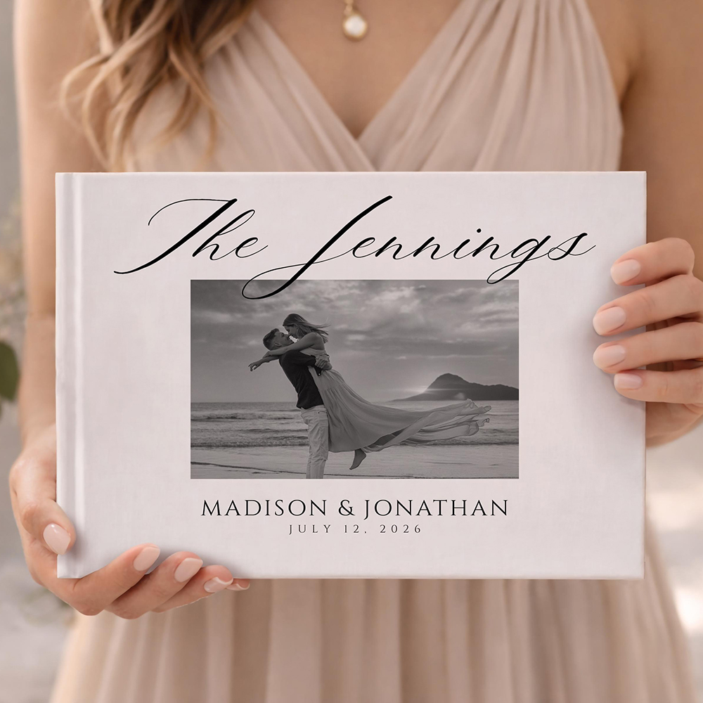 Personalized Wedding Guest Boo - Personalized Guest Book recension och pris