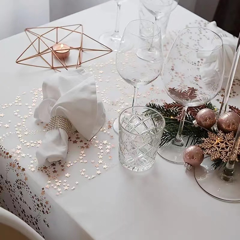 Party Table Runner Polyester F - Table Runner Sequin recension och pris