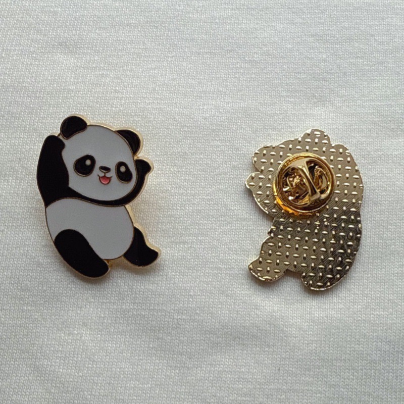 6pcs Cartoon China Panda Badge - Wedding Yes recension och pris