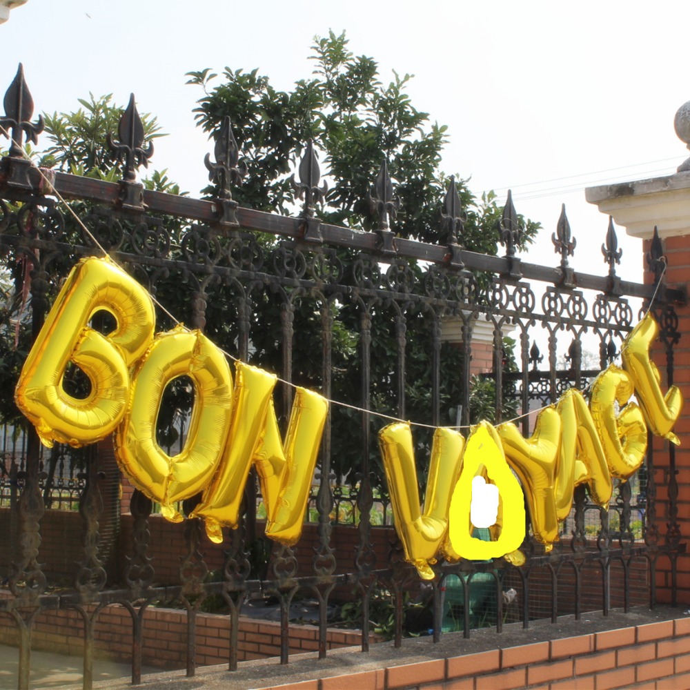 Bon Voyage Balloons Banner nau - Wedding Job recension och pris