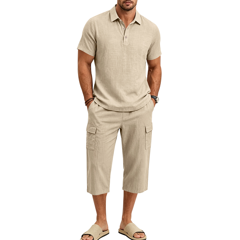 Men's Linen Breathable Loose P - Wedding Job recension och pris