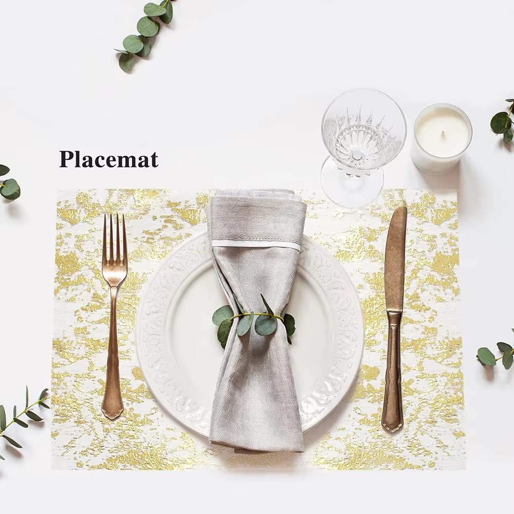 Sparkle Metallic Gold Table Ru - Table Runner Sequin recension och pris