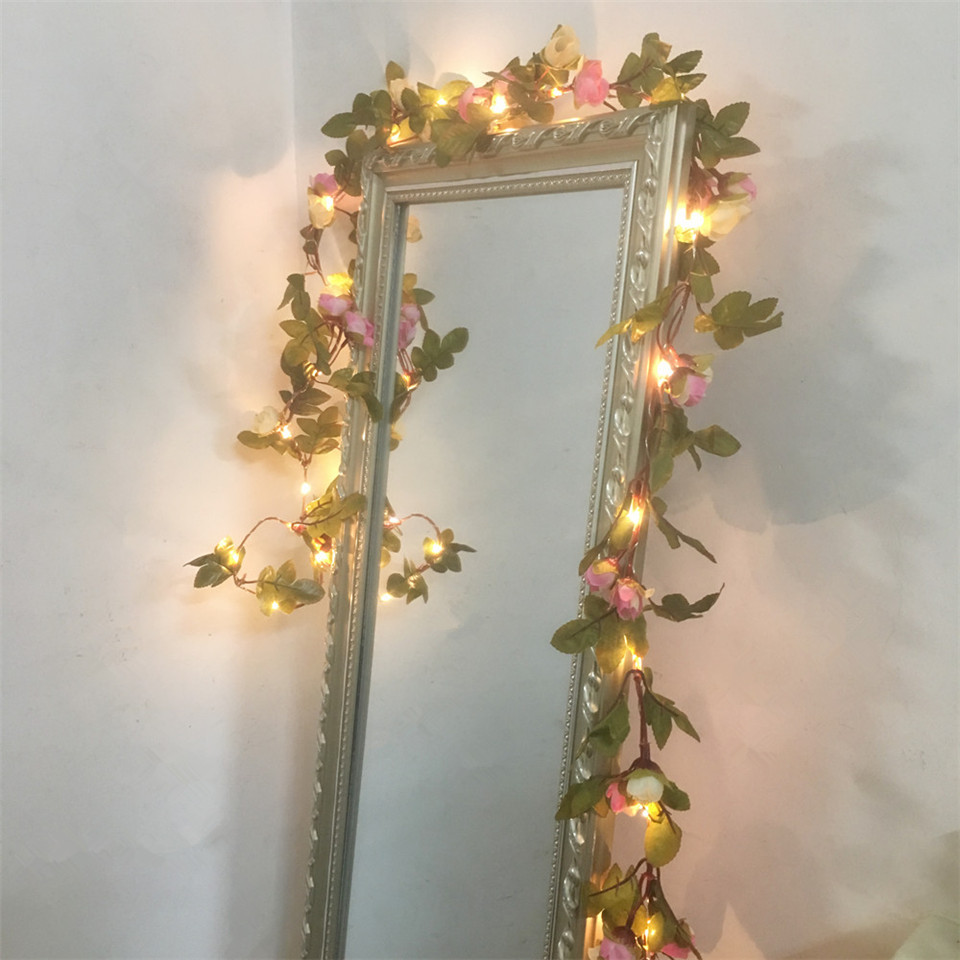 DACHAN HANDMADE 2.2M 25 LEDs P - Wedding Arch Flower recension och pris