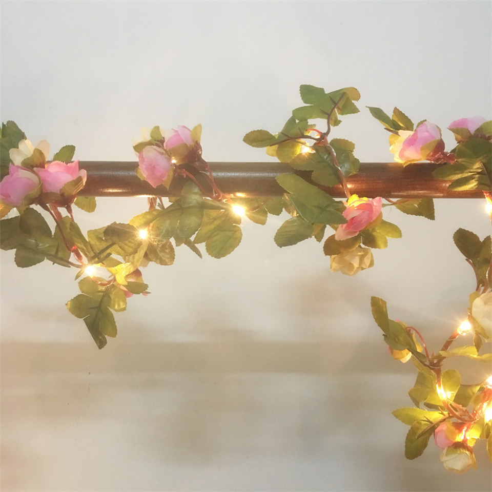 DACHAN HANDMADE 2.2M 25 LEDs P - Wedding Arch Flower recension och pris