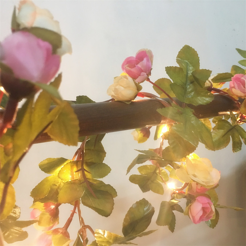 DACHAN HANDMADE 2.2M 25 LEDs P - Wedding Arch Flower recension och pris