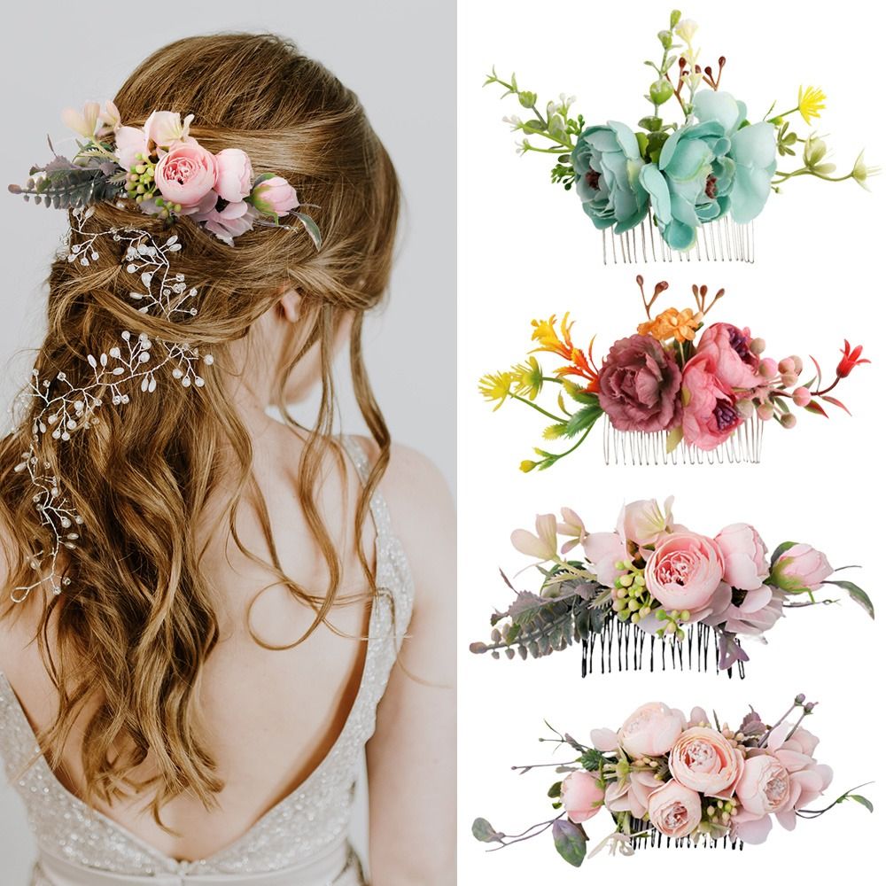 Flower Hair Comb Elegant Brida - Wedding Supply Store recension och pris