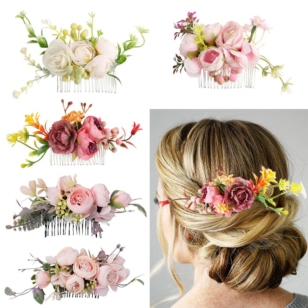 Flower Hair Comb Elegant Brida - Wedding Supply Store recension och pris