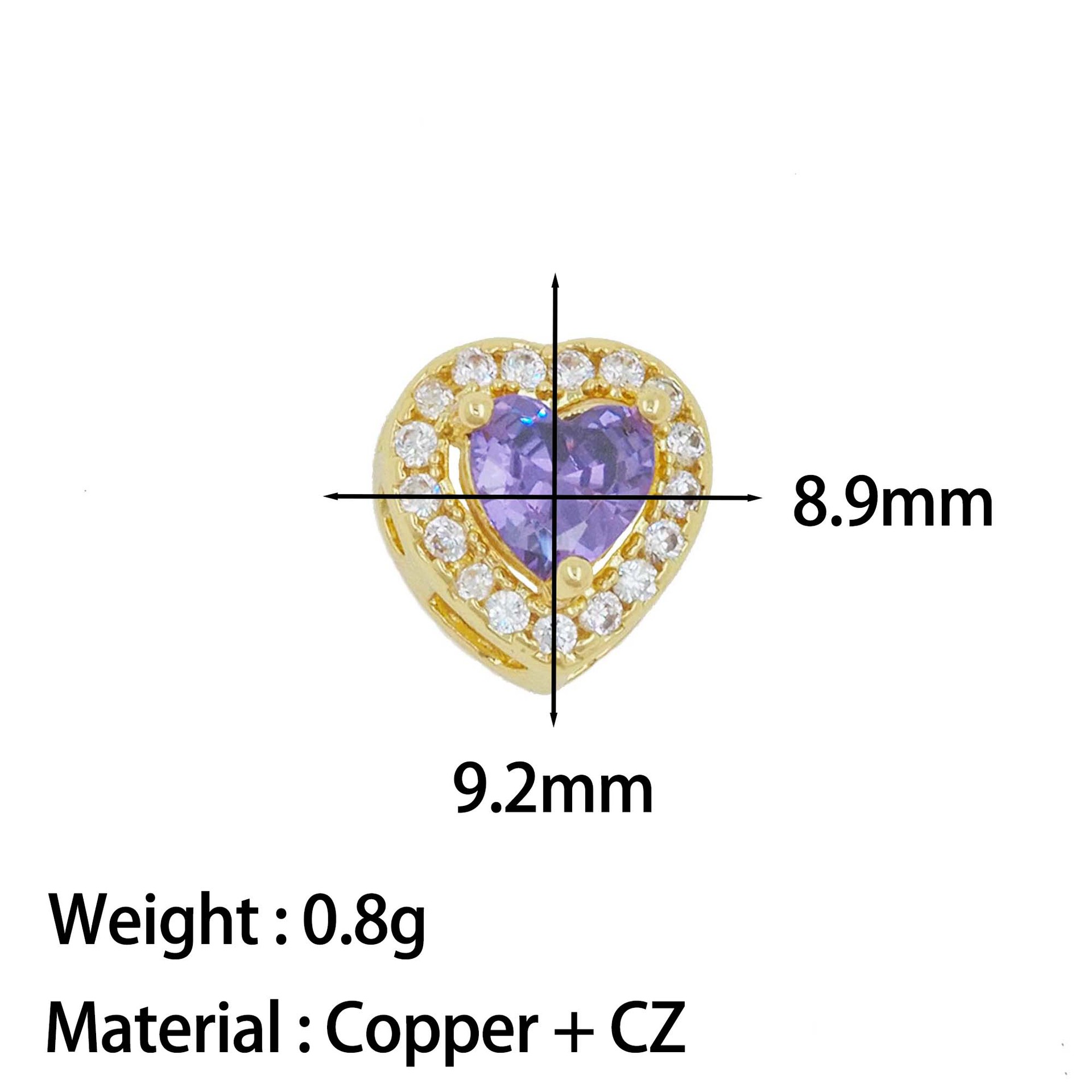 DOREMI Dainty Heart Birthstone - Wedding Z recension och pris