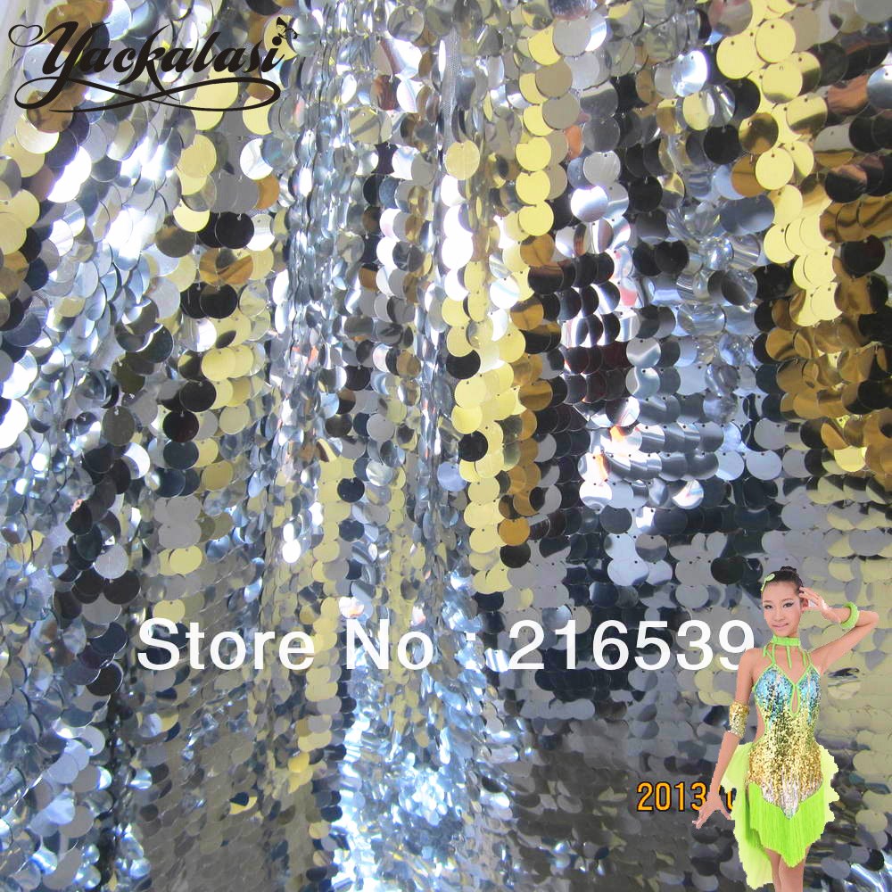 1 Yard Sequined Lace Fabric Bi - Table Runner Sequin recension och pris