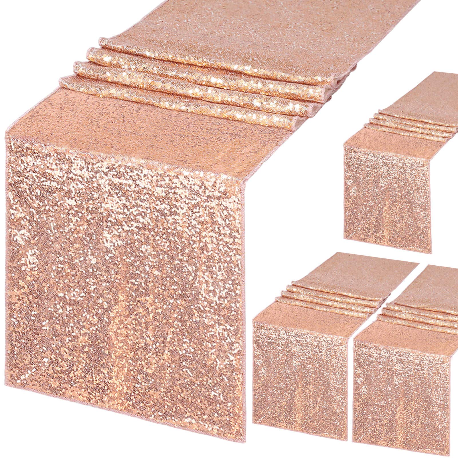 4pcs Glitter Sequin Table Runn - Table Runner Sequin recension och pris