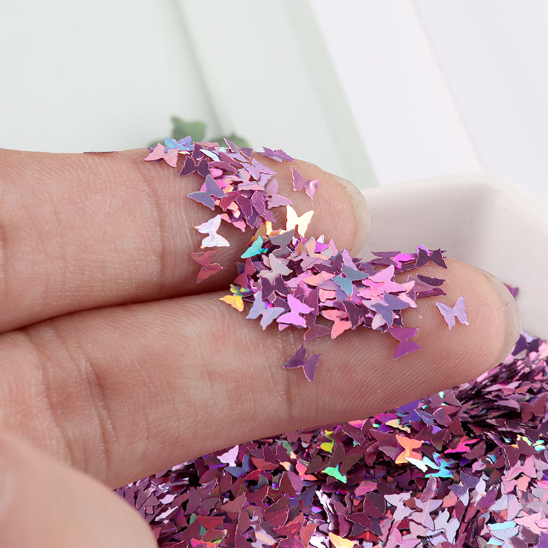 Ultrathin 3mm Butterfly Sequin - Wedding Eo recension och pris