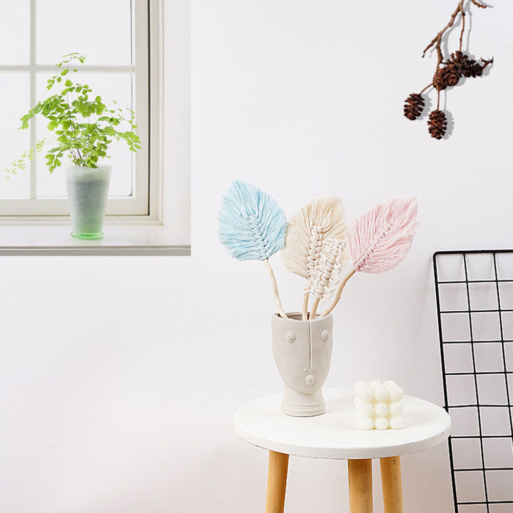 4Pcs Cotton Rope Leaf Shape Wa - Wedding Supply Decor recension och pris