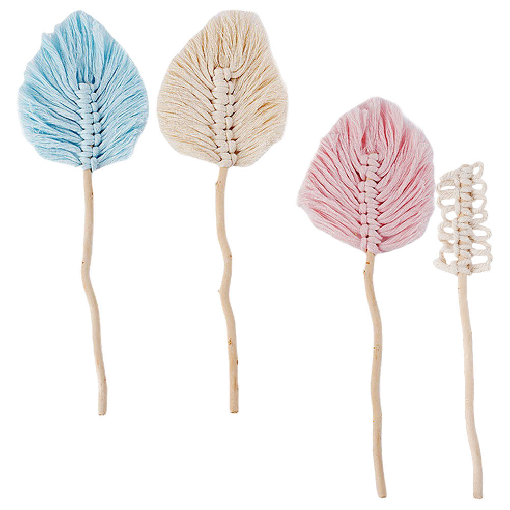 4Pcs Cotton Rope Leaf Shape Wa - Wedding Supply Decor recension och pris