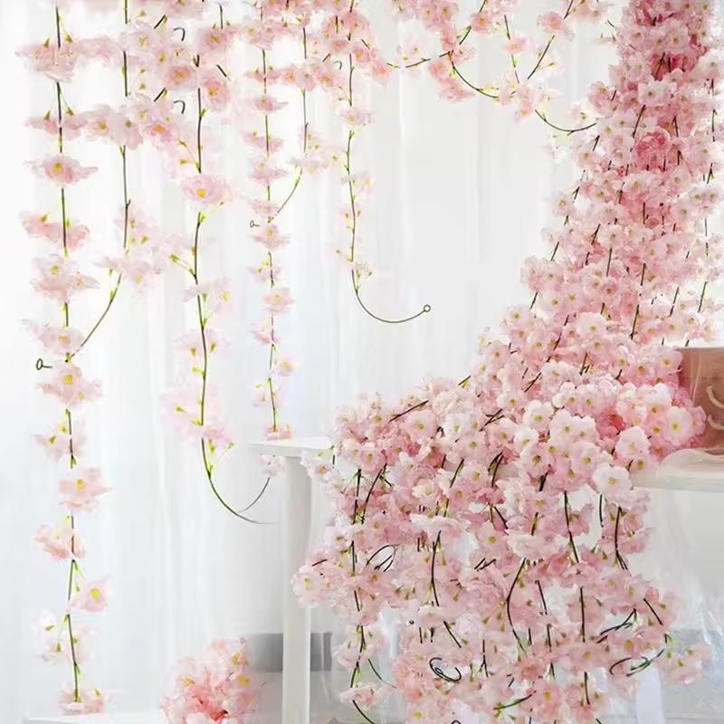 180cm Artificial Flowers Cherr - Wedding Arch Flower recension och pris