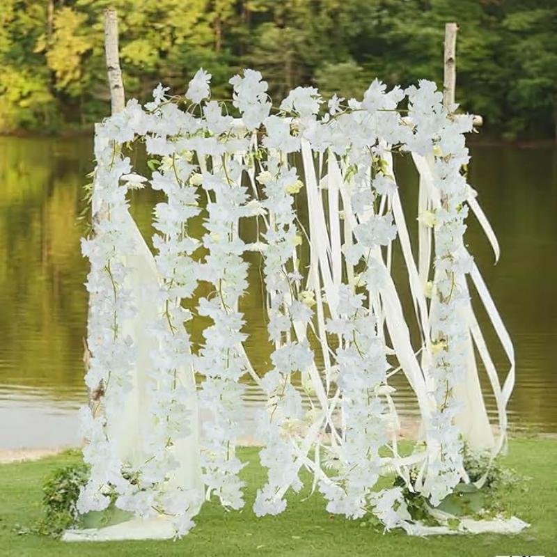 180cm Artificial Flowers Cherr - Wedding Arch Flower recension och pris