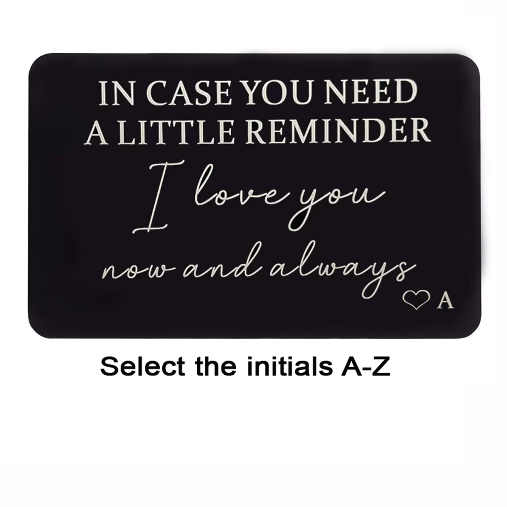 A-Z Wallet Insert Card Small G - Wedding Z recension och pris