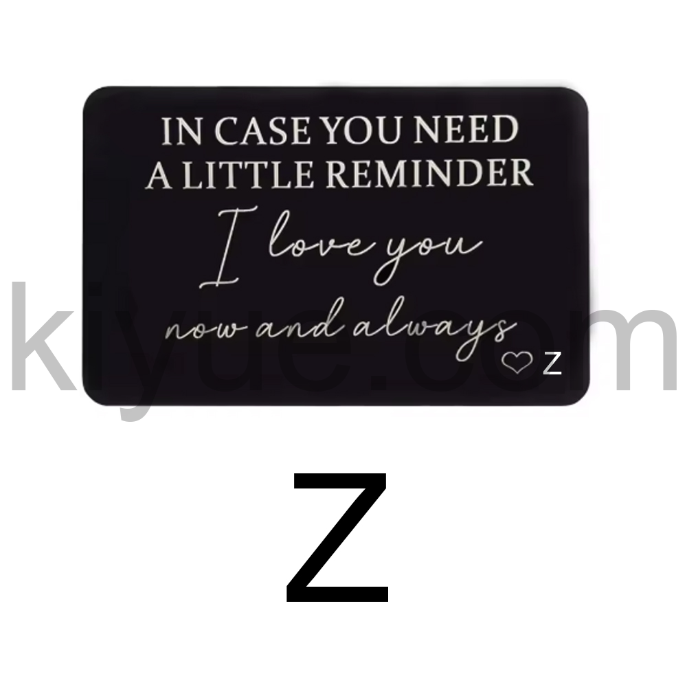 A-Z Wallet Insert Card Small G - Wedding Z recension och pris