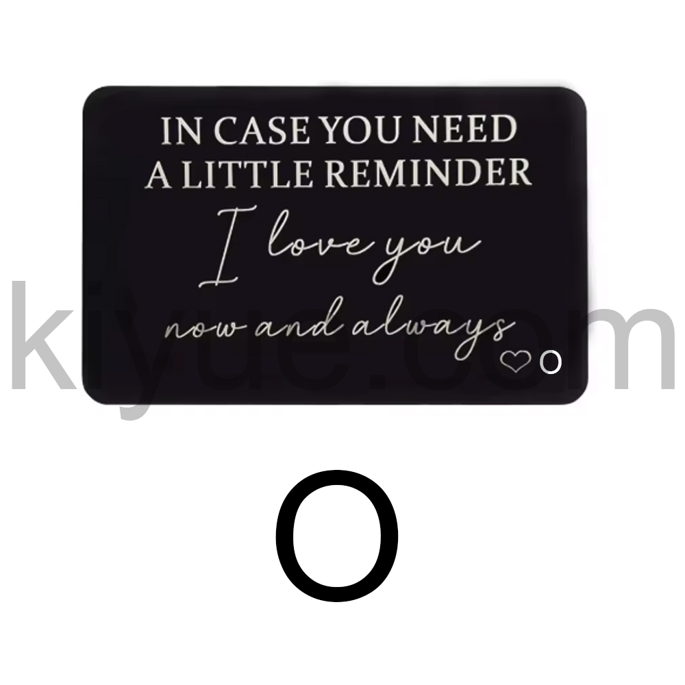 A-Z Wallet Insert Card Small G - Wedding Z recension och pris