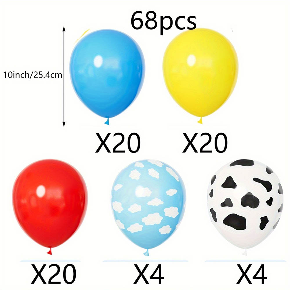1set Story Balloon Yellow Blue - Wedding Day Supply Kit recension och pris