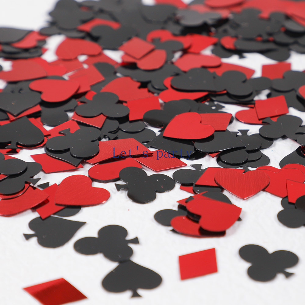 15g/bag Casino Las Vegas Poker - Table Runner Sequin recension och pris