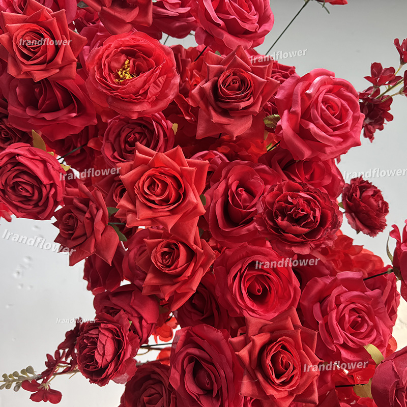 Red Heart Arch Shaped Artifici - Wedding Arch Flower recension och pris