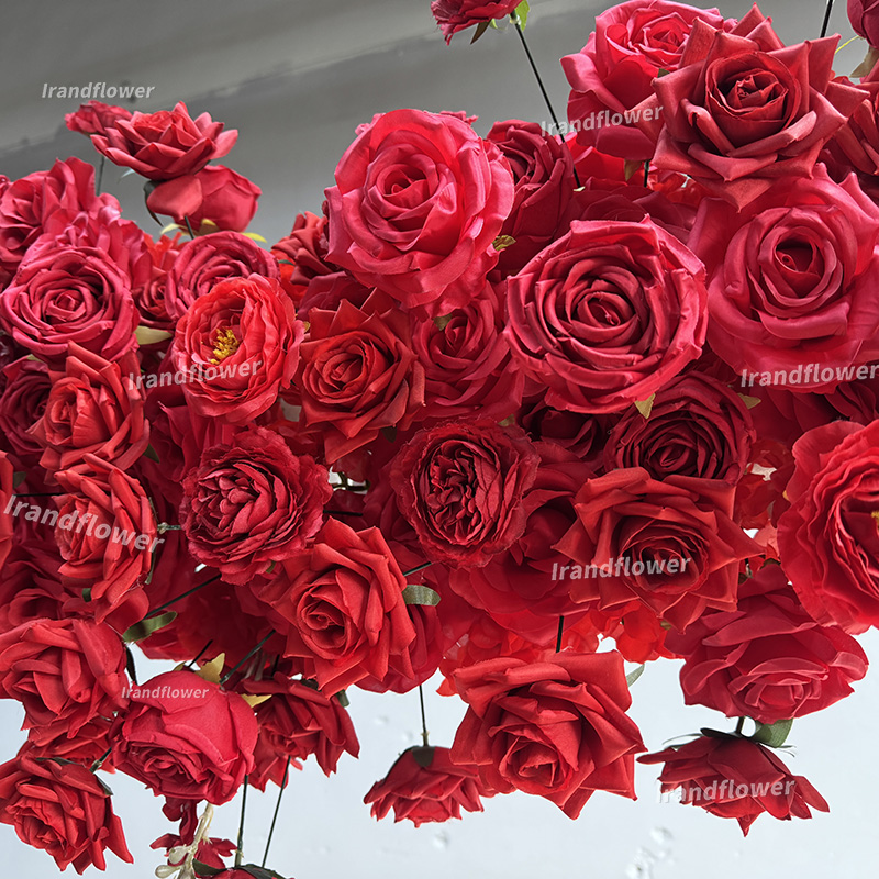 Red Heart Arch Shaped Artifici - Wedding Arch Flower recension och pris