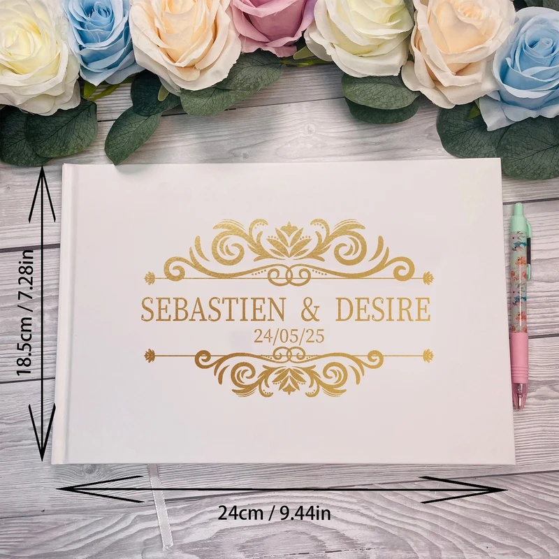 Personalized Guest Book for We - Personalized Guest Book recension och pris