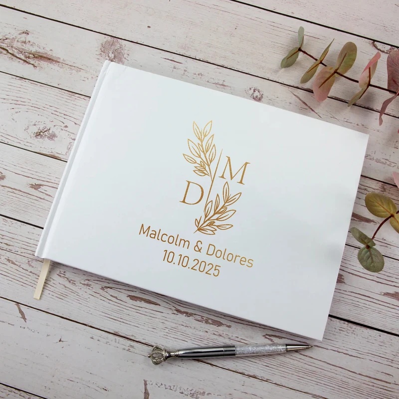 Personalized Guest Book for We - Personalized Guest Book recension och pris