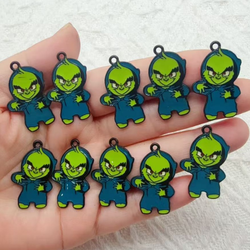 10pcs alloy drip oil cartoon C - Wedding Yes recension och pris