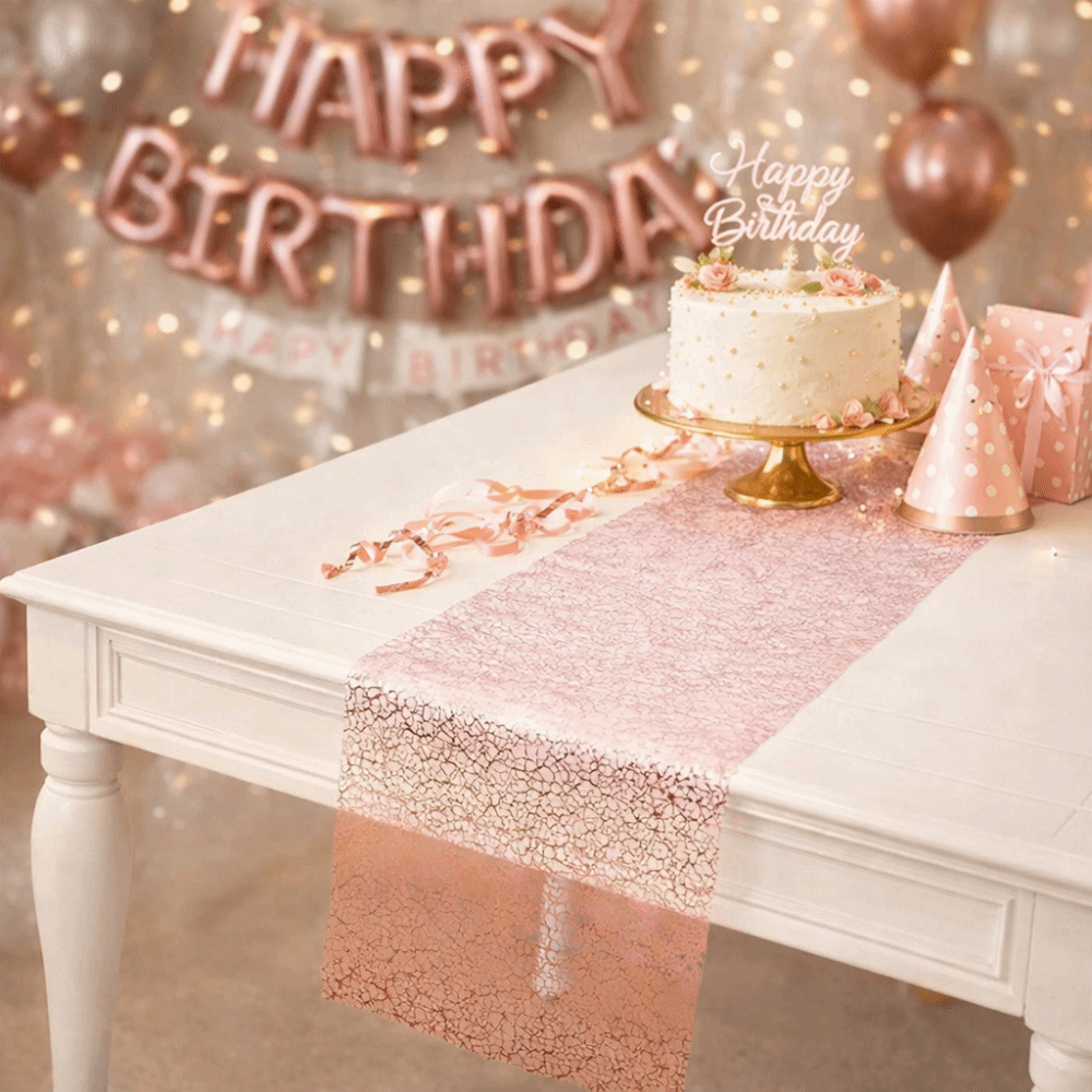 Sparkling Glitter Table Runner - Table Runner Sequin recension och pris