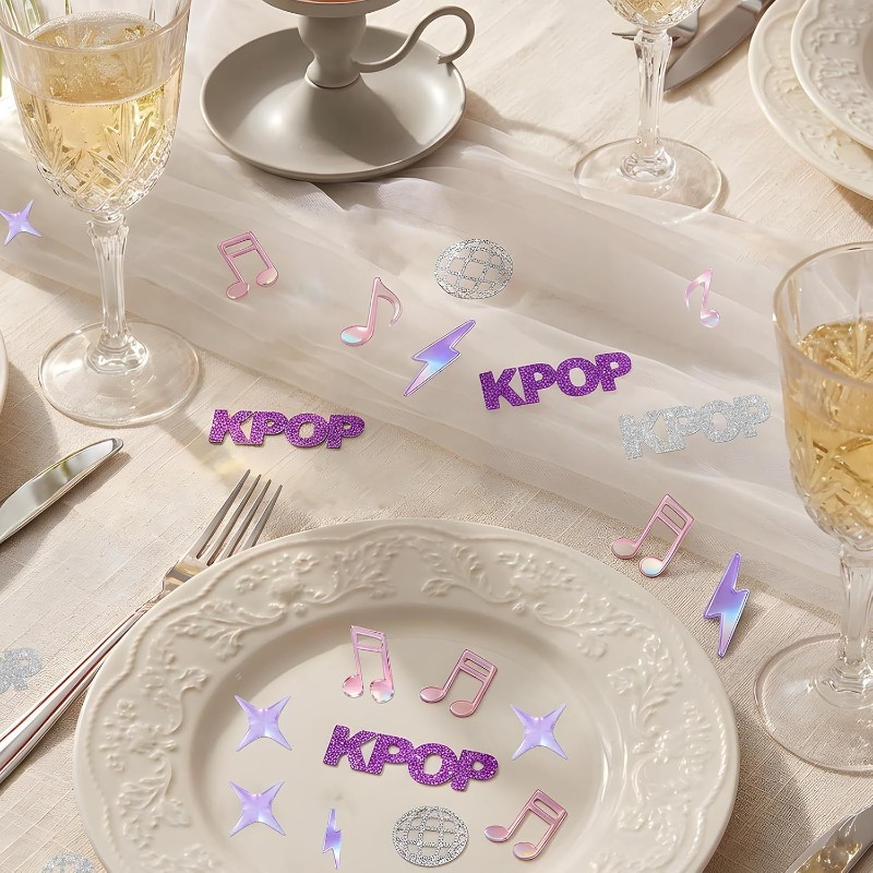 500/100Pcs Kpop Disco Ball Las - Table Runner Sequin recension och pris