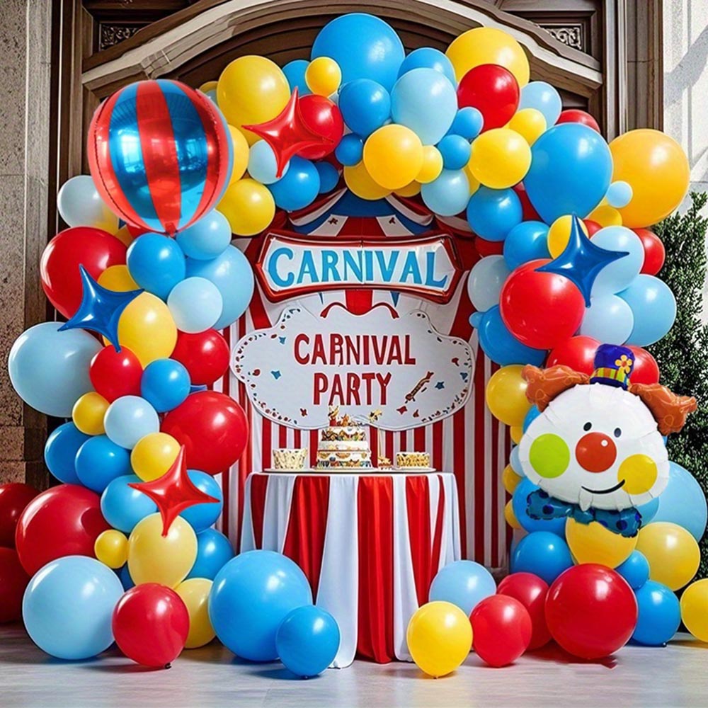 Cartoon Clown Garland Arch Kit - Wedding Day Supply Kit recension och pris