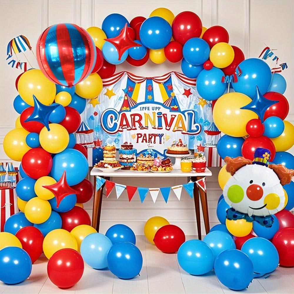 Cartoon Clown Garland Arch Kit - Wedding Day Supply Kit recension och pris